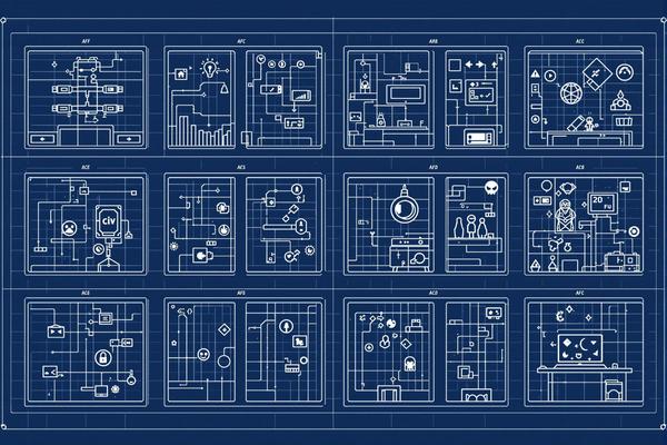 Template selection illustration
